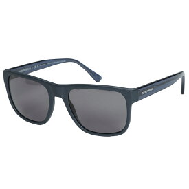 エンポリオアルマーニ メンズ サングラス EMPORIO ARMANI ロゴ ウェリントン アイウェア EA4163508881 ブランド 眼鏡 ネイビー プレゼント ギフト
