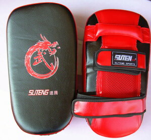 【送料無料】キックミット 空手 キックボクシング ミット キック パンチングミット ボクシング パンチンググローブ 軽量 格闘技 空手 トレーニング 練習用 ミット ボクササイズ 総合格闘技