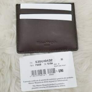 MAISON MARGIELA�b���]�� �}���W�F�� 4�X�e�b�` �J�[�h �z���_�[ ���z S35UI0432 PS935 �J�[�h �P�[�X �E�H���b�g ��� IC�J�[�h ���h �N���W�b�g ���� ���f�B�[�X �����Y �p�X�P�[�X �~�j ���z �{�v �X