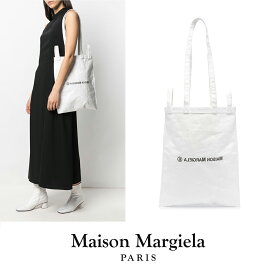 MM6 MAISON MARGIELA｜ メゾンマルジェラ 2wayトートバッグ S54WC0122 P4145 反転ロゴ トート ショルダー ユニセックス　男女共用 バッグ 肩掛け ホワイト 【送料無料】【楽天海外通販】【正規品】