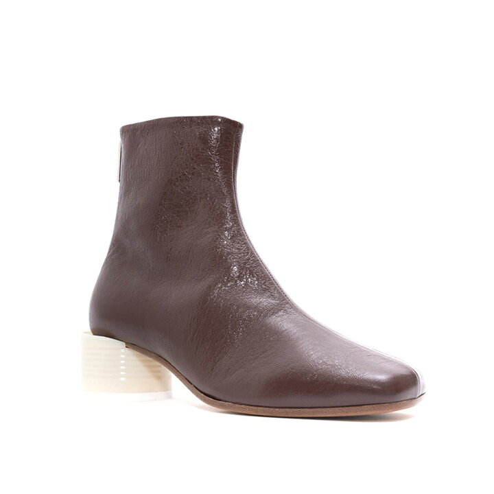 楽天市場】MAISON MARGIELA｜MM6 ロゴ ヒール ブーツ S40WU0260 P3754 
