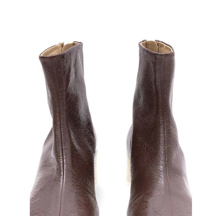 楽天市場】MAISON MARGIELA｜MM6 ロゴ ヒール ブーツ S40WU0260 P3754 