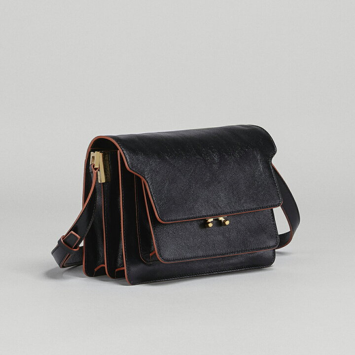楽天市場】MARNI｜マルニ Trunk ソフトレザー ショルダーバッグ 