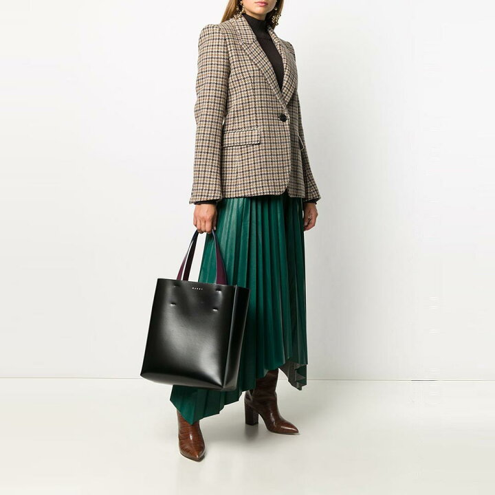 楽天市場】MARNI｜マルニ シャイニー スムース カーフスキン MUSEO 