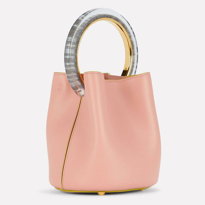 楽天市場】マルニ MARNI PANNIER バッグ レジン＆メタル ハンドル 2way 
