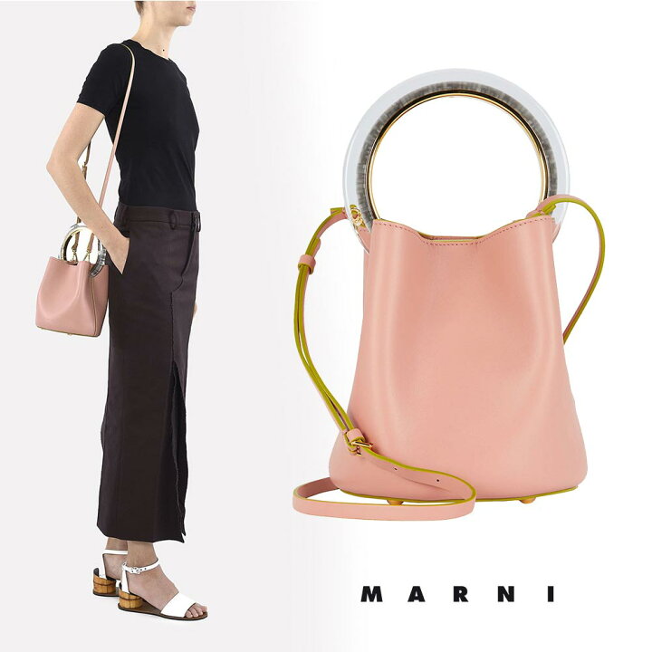 MARNI マルニ PANNIER パニエ ショルダーバケットバッグ
