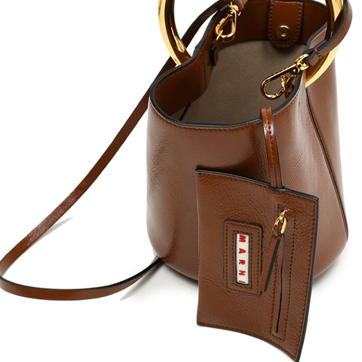楽天市場】マルニ MARNI PANNIER トップ ハンドル バッグ 2way 