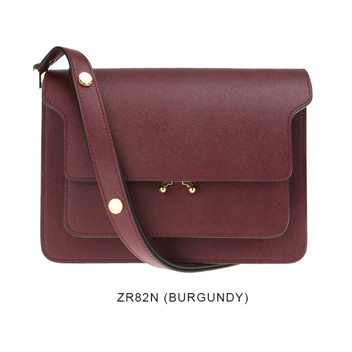 楽天市場】マルニ MARNI カーフスキン バッグ TRUNK ミディアム 2way 