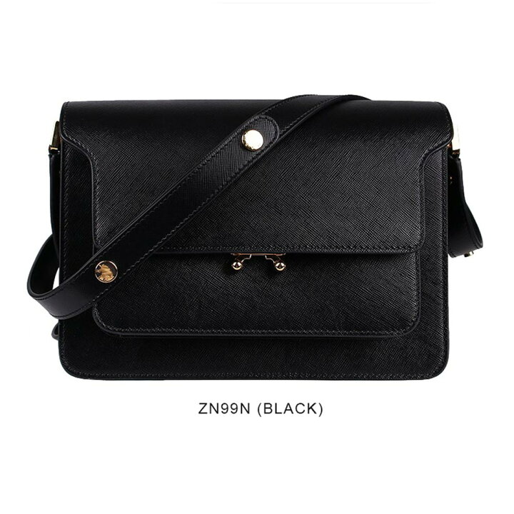 楽天市場】マルニ MARNI カーフスキン バッグ TRUNK ミディアム 2way 