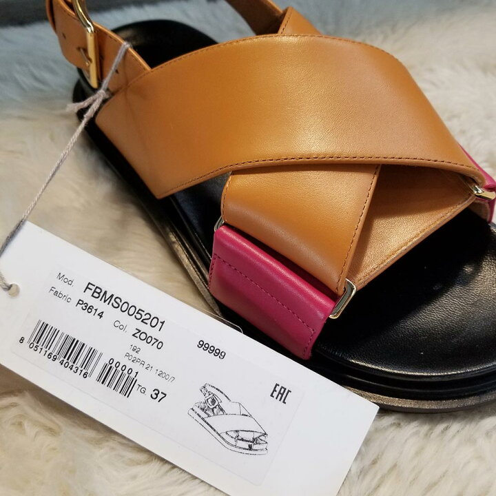 楽天市場】マルニ MARNI カーフスキン フスベット クロススタイル  
