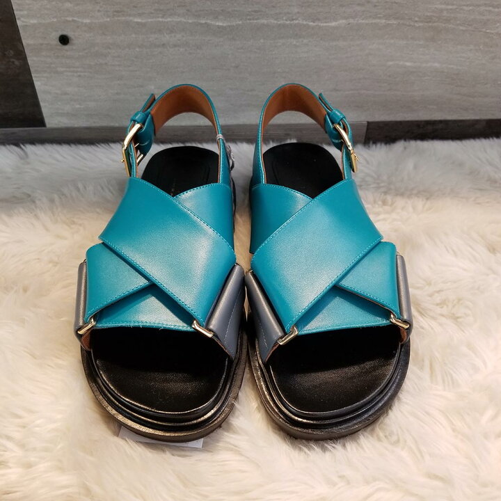 楽天市場】マルニ MARNI カーフスキン フスベット クロススタイル 
