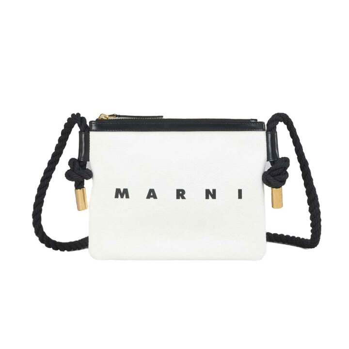 楽天市場】MARNI｜マルニ キャンバス製 MARCEL ポーチ PHMO0011U4  