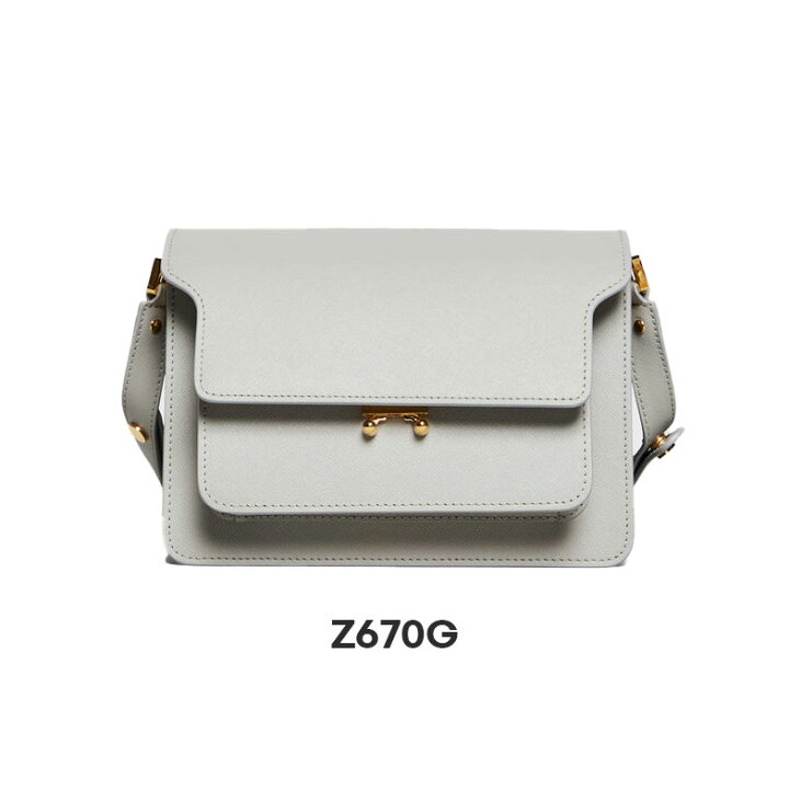 楽天市場】MARNI｜マルニ サフィアーノレザー TRUNK ミディアム 
