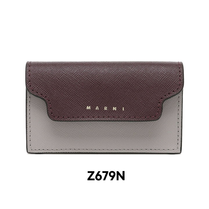 楽天市場】MARNI｜マルニ カーフレザー カードケース 名刺入れ 