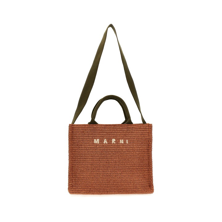 楽天市場】MARNI｜マルニ EAST WEST スモール トートバッグ SHMP0077Q0  