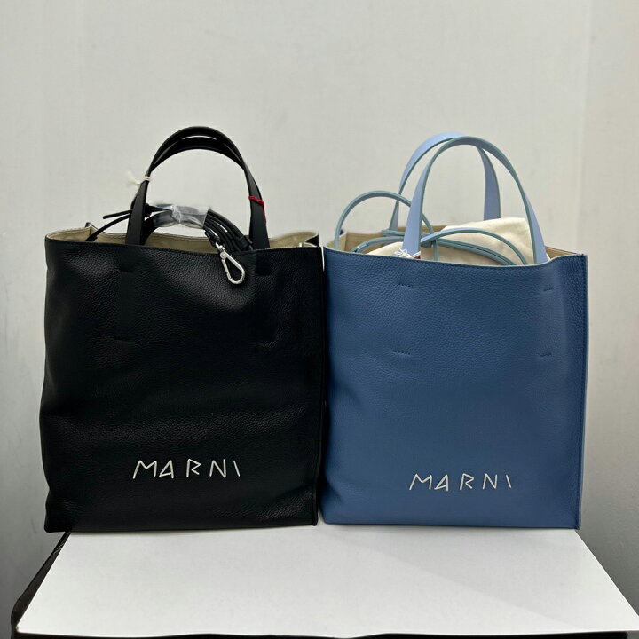 楽天市場】MARNI｜マルニ ショルダー付 トートバッグ SHMP0018L3 P6533 
