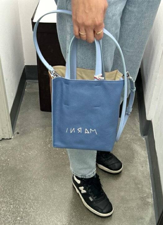 楽天市場】MARNI｜マルニ マルニ ショルダー付 スモール トートバッグ  