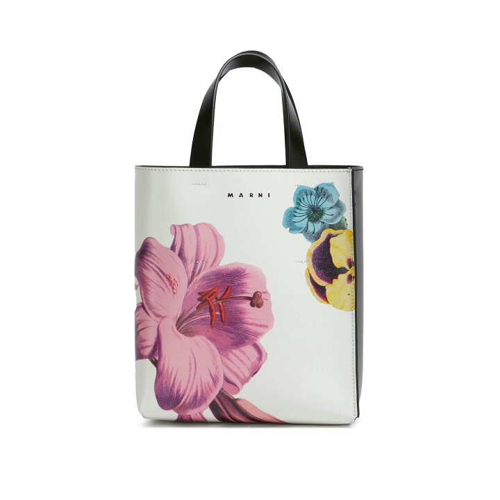楽天市場】MARNI｜マルニ ショルダー付 MUSEO SMALL トートバッグ  