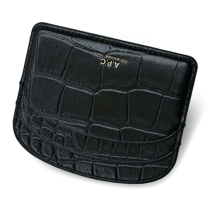 楽天市場】アーペーセー APC A.P.C. Demi-Lune カードホルダー PXBLJ 
