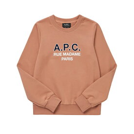 A.P.C | アーペーセー APC スウェット トレーナー レディース ロゴ クルーネック 裏毛 COEZD-F27759 長袖 カジュアル ベーシック【送料無料】【楽天海外通販】【正規品】