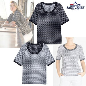 SAINT JAMES�b�Z���g�W�F�[���X ARGELES Reversible sweater with Anchor motif ���� �����@�[�X T�V���c ���f�B�[�X�t�@�b�V�����V���c U�l�b�N �y���������z�y�y�V�C�O�ʔ́z�y���K�i�z