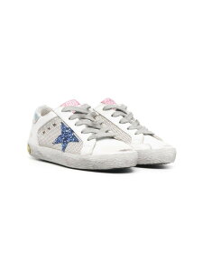 GOLDEN GOOSE�b�S�[���f���O�[�X BIG KIDS �L�b�Y �X�j�[�J�[�X�[�p�[�X�^�[ KID WHITE SUPER-STAR SNEAKERS GYF00103.F001071.10481 �^���C �{�v �C�^���A���y���������z�y�y�V�C�O�ʔ́z�y���K�i�z