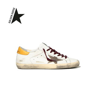 GOLDEN GOOSE�b�S�[���f���O�[�X MEN'S SUPER STAR SNEAKERS �����Y �X�j�[�J�[ �X�[�p�[�X�^�[ GMF00101.F002025.10766 �^���C �{�v �C�^���A���y���������z�y�y�V�C�O�ʔ́z�y���K�i�z