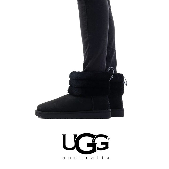 楽天市場】UGG｜アグ レディース ムートンブーツ FLUFF MINI QUILTED 