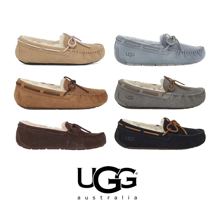 楽天市場】UGG｜アグ レディース ダコタ ムートン モカシン 