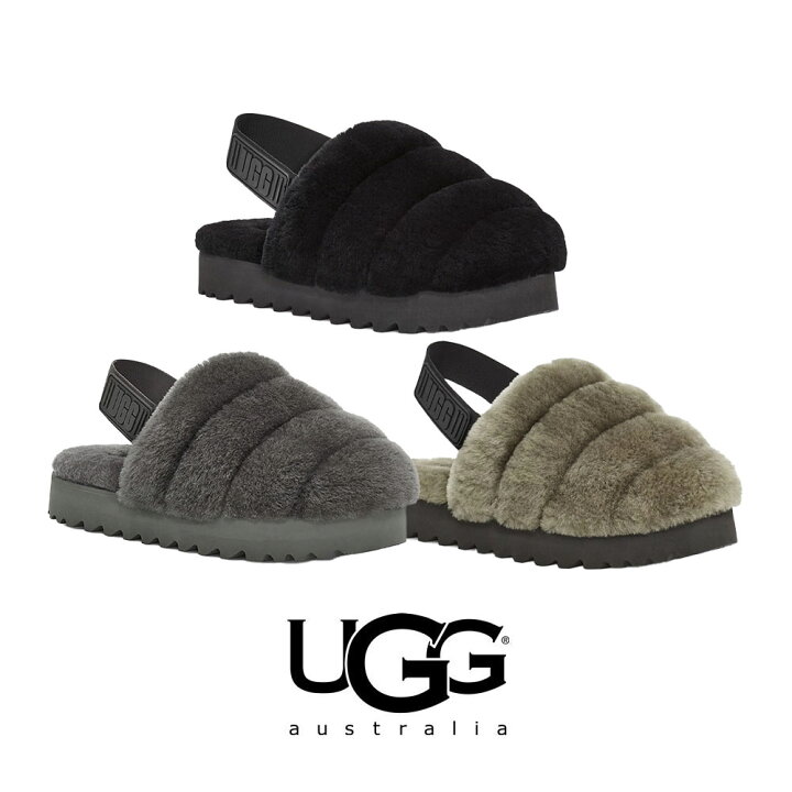 楽天市場】UGG｜アグ レディース スーパーフラッフ スリッパ 1121751 