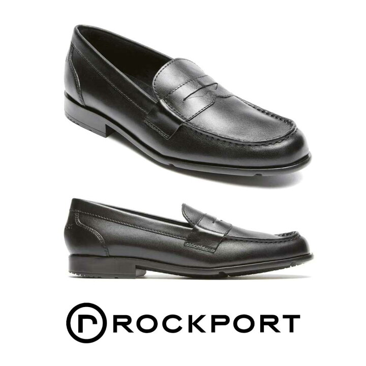 楽天市場】ROCKPORT｜ロックポート CLASSIC LOAFER PENNY BLACK M76443 