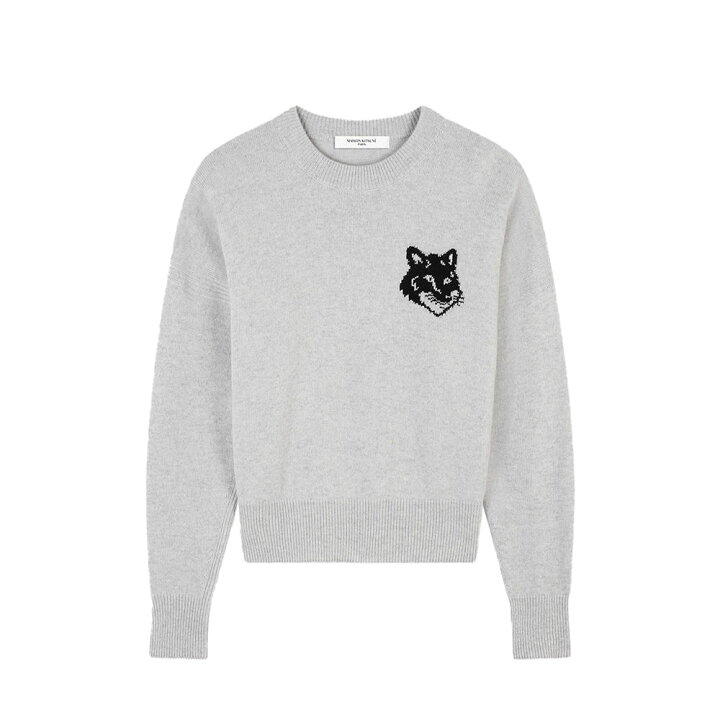 楽天市場】Maison Kitsune｜メゾンキツネ フォックスヘッド ニット 