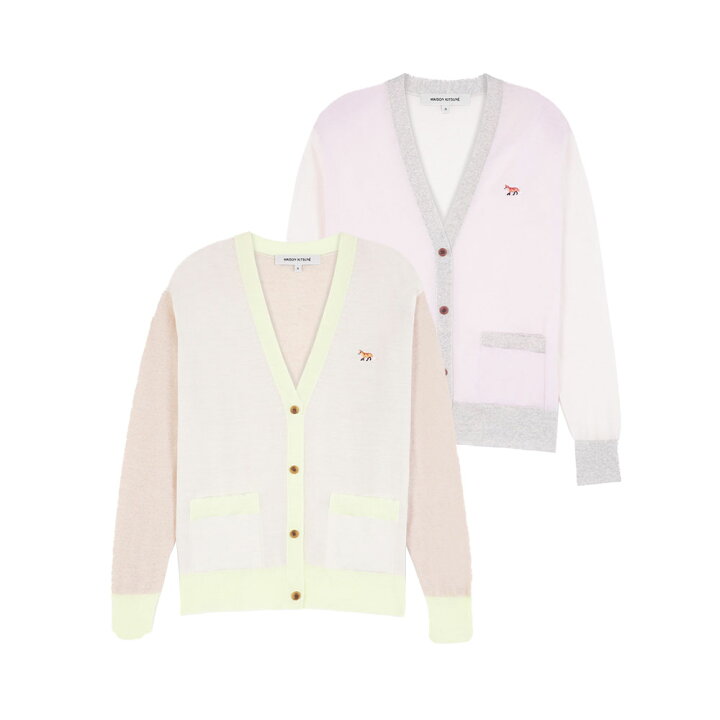 楽天市場】Maison Kitsune｜メゾンキツネ BABY FOX PATCH カーディガン 