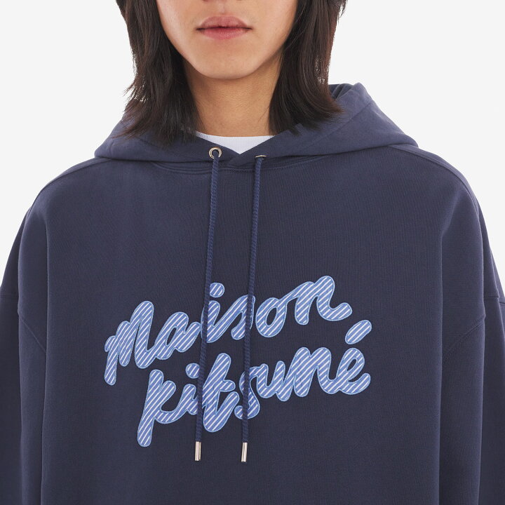 楽天市場】Maison Kitsune｜メゾンキツネ HANDWRITING ロゴ入り 