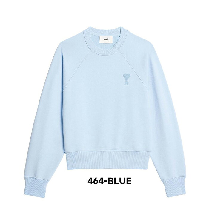 楽天市場】AMI PARIS｜アミパリハート ロゴ入り スウェットシャツ 