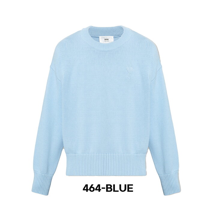 楽天市場】AMI PARIS｜アミパリ ハート ロゴ入り クルーネック プル 
