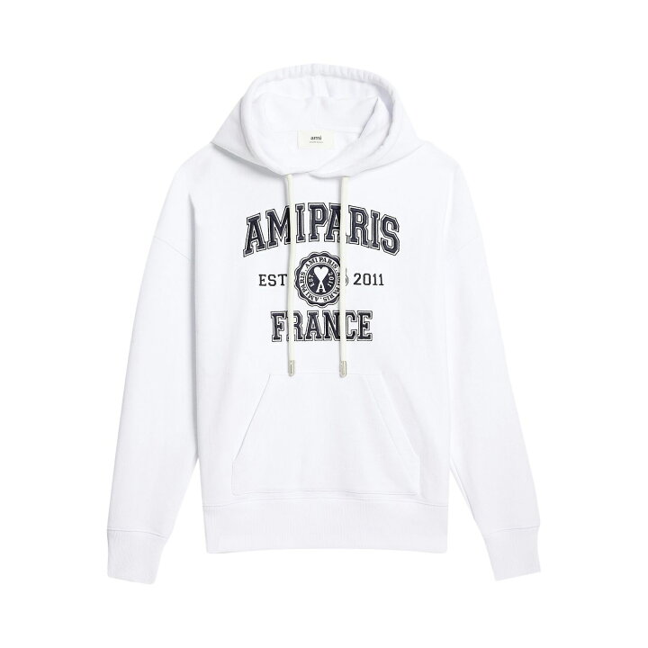 楽天市場】AMI PARIS｜アミパリス ロゴ ドローストリング パーカー 