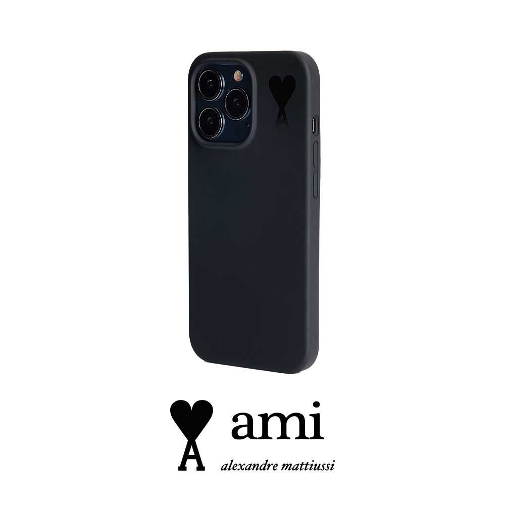 楽天市場】AMI PARIS｜アミパリ ハートロゴ入り iPhone 14 Pro