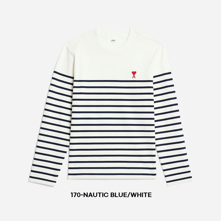 楽天市場】AMI PARIS｜アミパリス ブルトンストライプ Tシャツ ユニ 