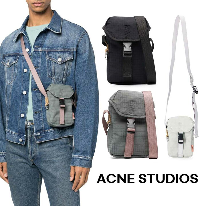 楽天市場】ACNE STUDIOS｜アクネストゥディオズ リップストップ 携帯  