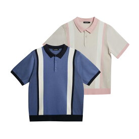 J.LINDEBERG｜ジェイリンドバーグ メンズ Reymond Stripe Polo ポロシャツ FMKW10427 ポロシャツ ファッション フィットネス 【送料無料】【関税なし】【楽天海外通販】【正規品】