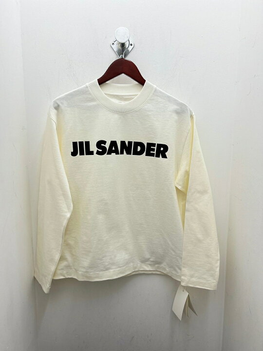 楽天市場】JIL SANDER｜ジルサンダー ロゴ スウェットシャツ J02GC0107  
