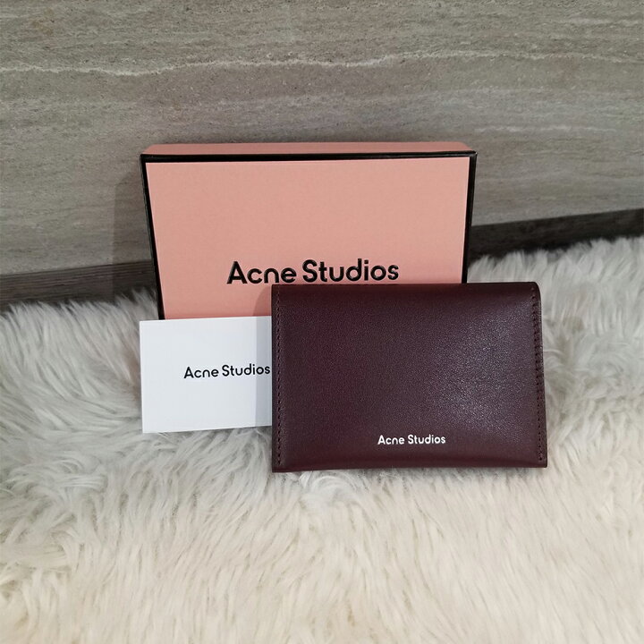 楽天市場】アクネストゥディオズ ACNE STUDIOS レザー バイフォールド  