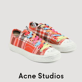 アクネストゥディオズ ACNE STUDIOS WOMEN ローカット スニーカー AD0467 BALLOW CHECK シューズ 運動靴 【送料無料】【楽天海外通販】【正規品】