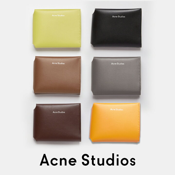 楽天市場】アクネストゥディオズ ACNE STUDIOS トリフォールド カード 