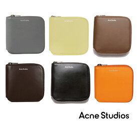 アクネストゥディオズ ACNE STUDIOS ジッパーウォレット FN-UX-SLGS000115 2つ折り 財布 レザー 【送料無料】【楽天海外通販】【正規品】