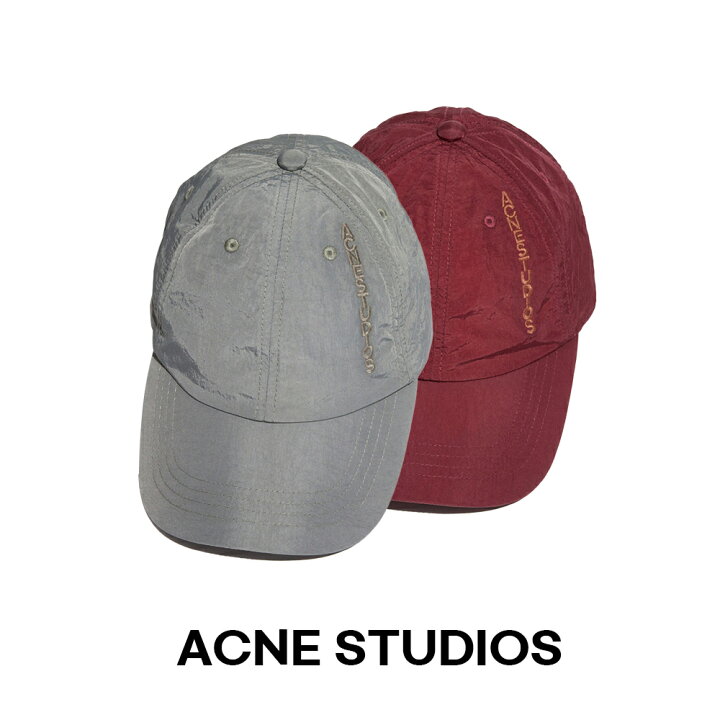 楽天市場】ACNE STUDIOS｜ナイロンベースボールキャップ ユニセックス 