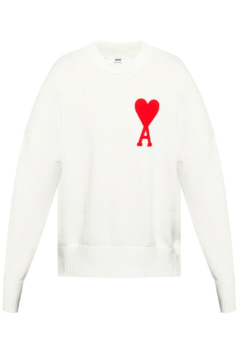 楽天市場】AMI PARIS｜アミパリ ビックハートロゴ入り オーバーサイズ 