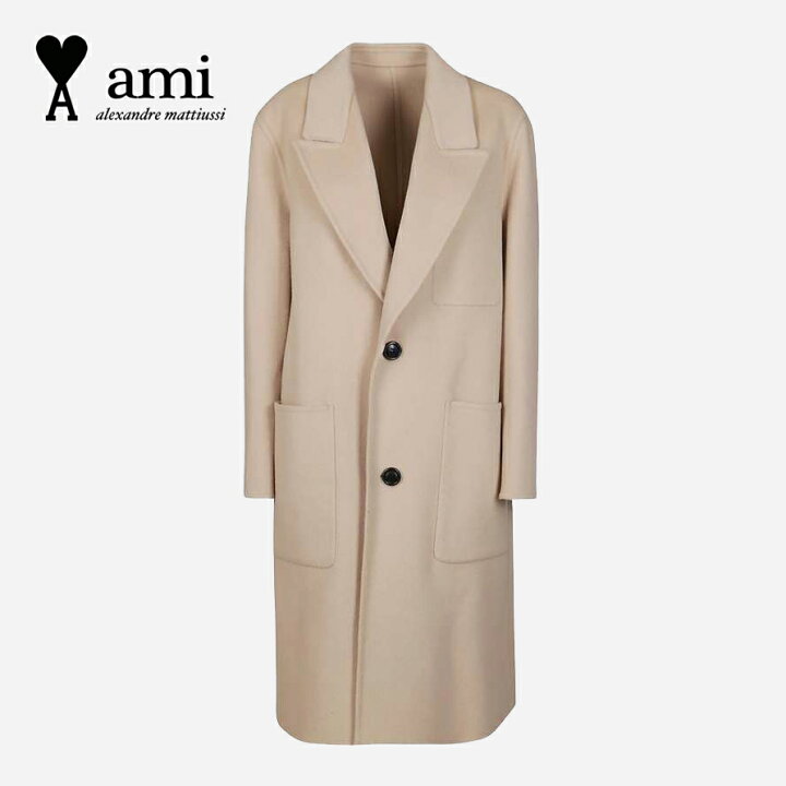 楽天市場】AMI PARIS｜アミパリ AMI FW21 ピークトラペル ウール 