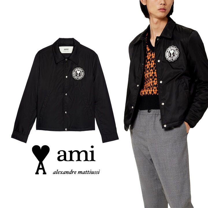 楽天市場】AMI PARIS｜アミパリス ロゴパッチ ナイロンキャンバス 